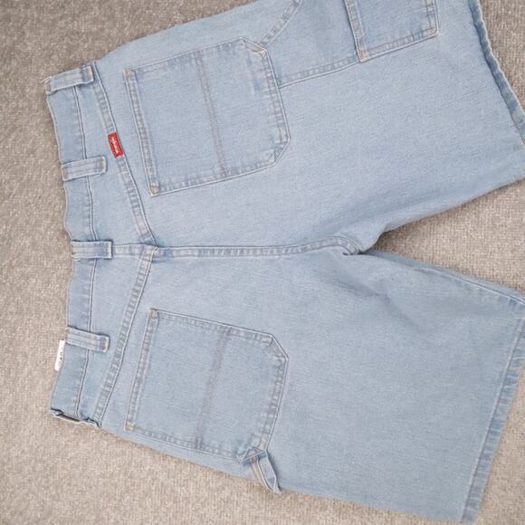 Mens Wrangler 34x9 Light Wash Denim Jean Shorts - Picture 8 of 9